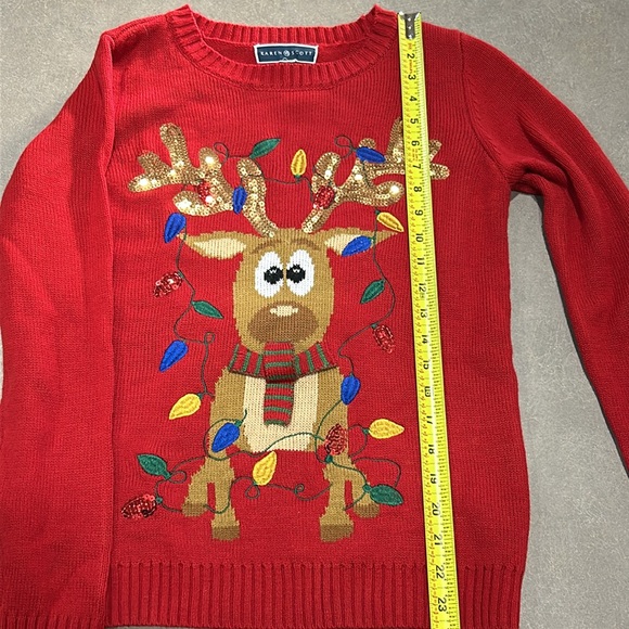 Reindeer Christmas Sweater - Picture 7 of 9